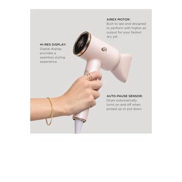 Aire IQ Hair Dryer Kit W/Quick Dry Concentrator, Style Concentrator, Diffuser - Picture 4 of 15